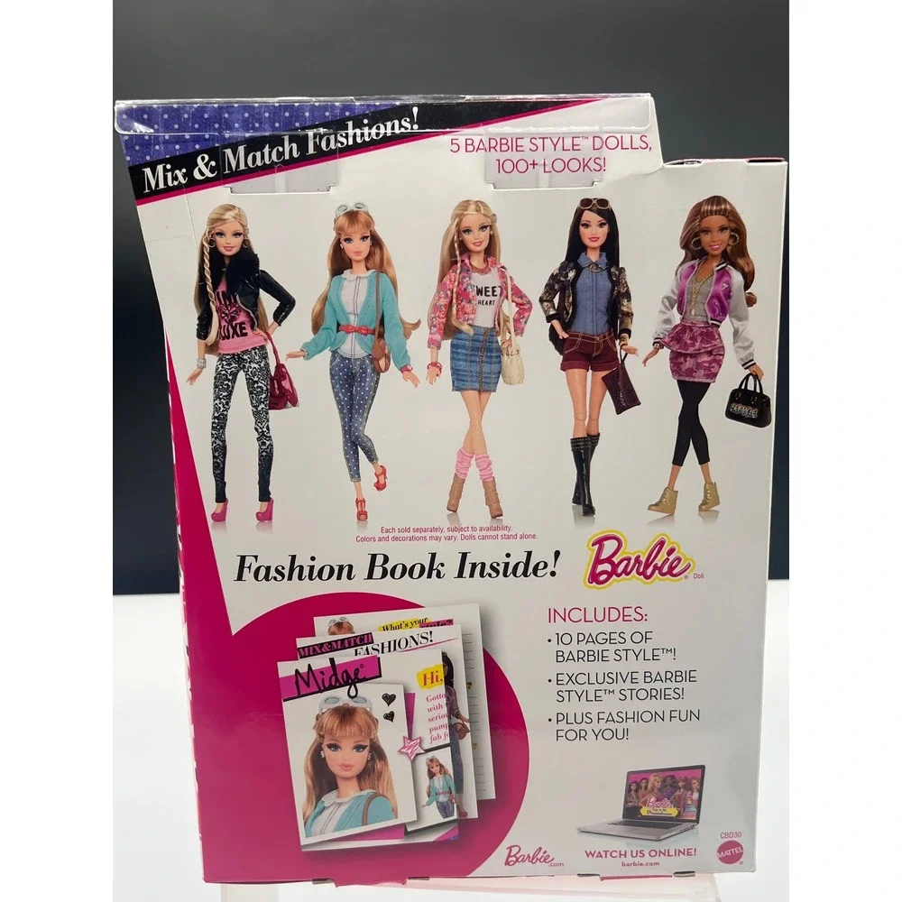 Mattel 2013 Barbie Style Mix + Match Midge